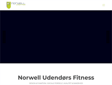 Tablet Screenshot of norwell.dk
